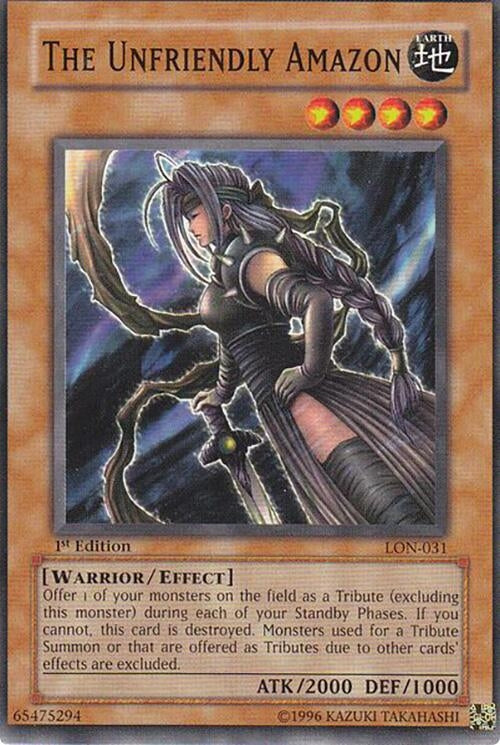 The Unfriendly Amazon (LON-031)