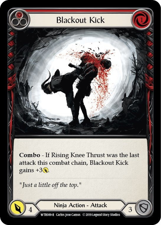 Blackout Kick Red (WTR089) [WTR]