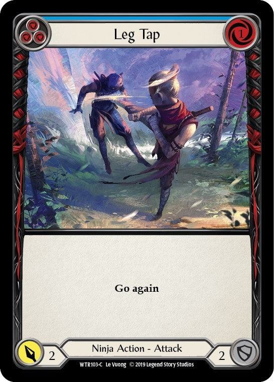 Leg Tap Blue (WTR103) [WTR]
