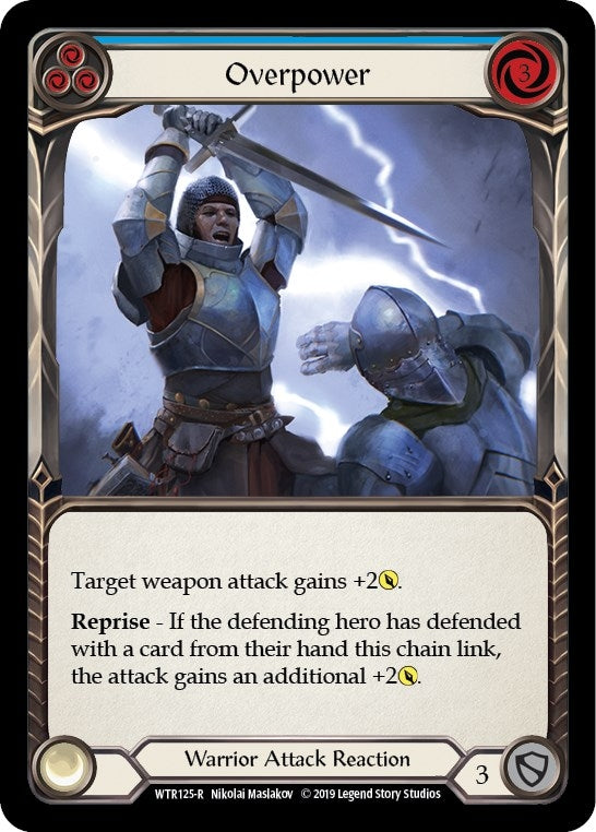 Overpower Blue (WTR125) [WTR]
