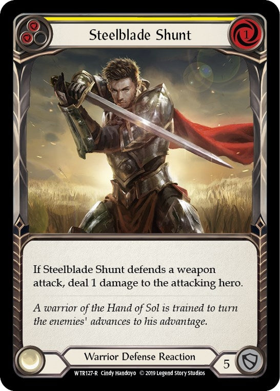 Steelblade Shunt (Yellow) (WTR127) (Welcome to Rathe)