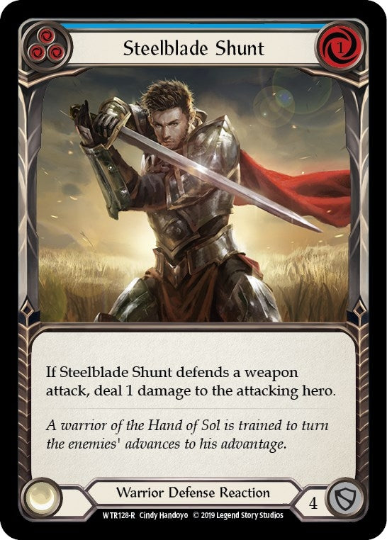 Steelblade Shunt (Blue) (WTR128) (Welcome to Rathe)