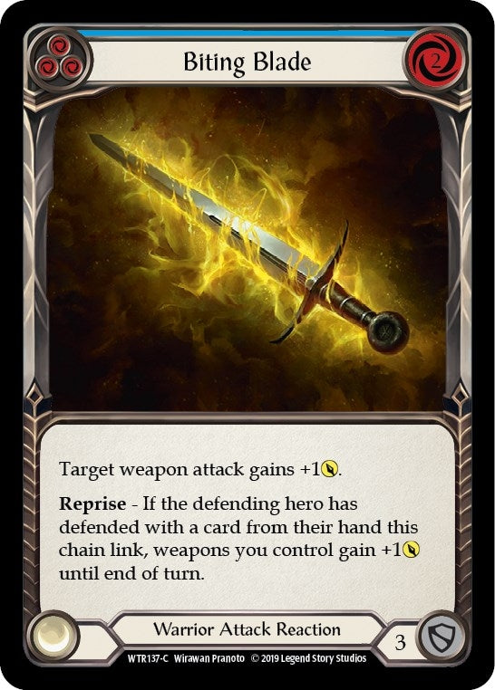 Biting Blade Blue (WTR137) [WTR]