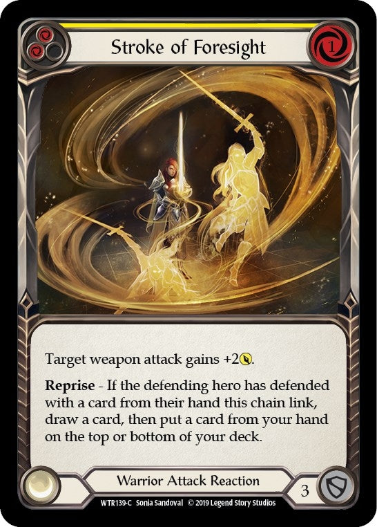 Stroke of Foresight Yellow (WTR139) [WTR]
