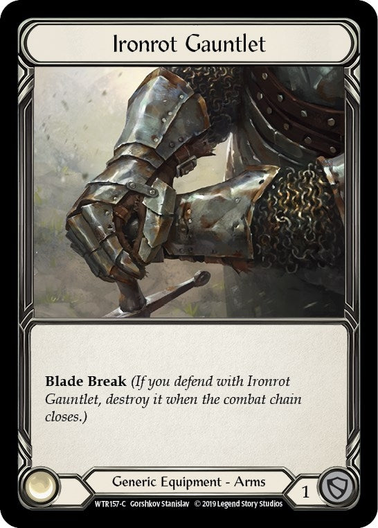 Ironrot Gauntlet (WTR157) [WTR]