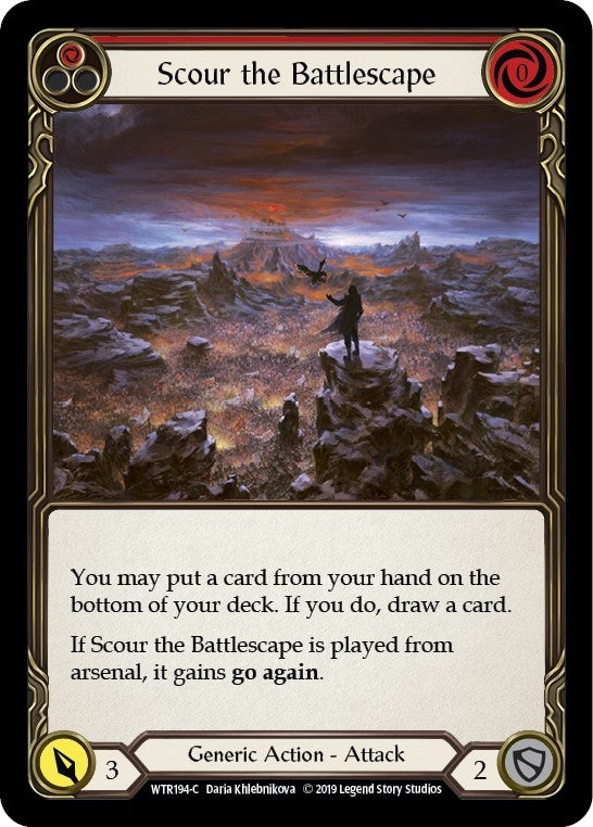 Scour the Battlescape Red (WTR194) [WTR]