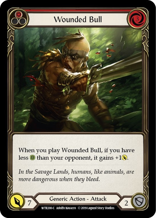 Wounded Bull Red (WTR200) [WTR]