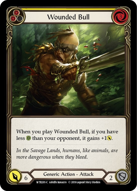 Wounded Bull Yellow (WTR201) [WTR]