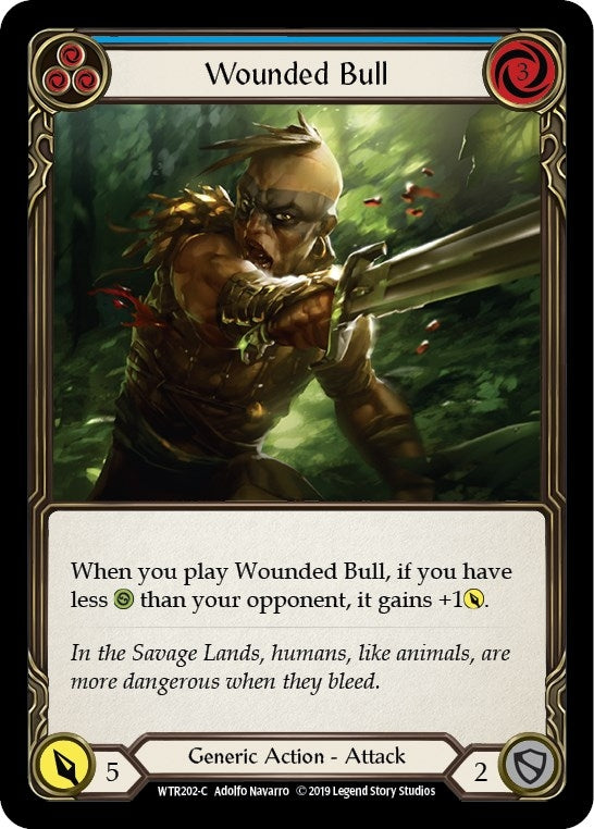 Wounded Bull Blue (WTR202) [WTR]