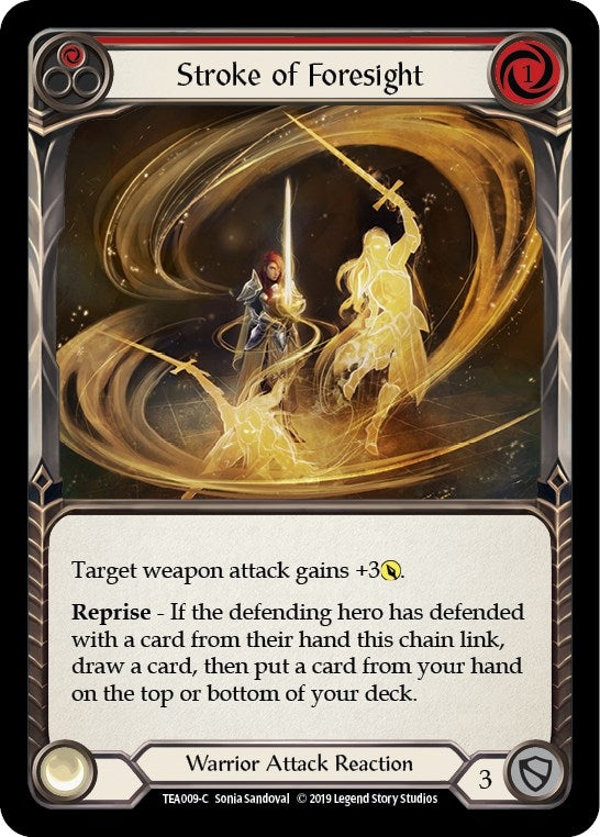 Stroke of Foresight Red (TEA009) [TEA]