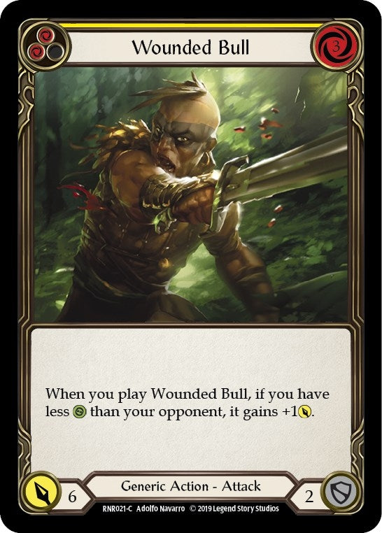 Wounded Bull Yellow (RNR021) [RNR]