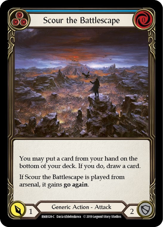Scour the Battlescape Blue (RNR028) [RNR]