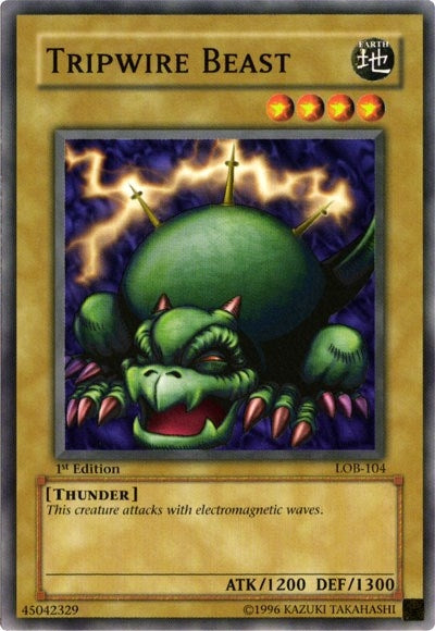 Tripwire Beast (LOB-104) [LOB]