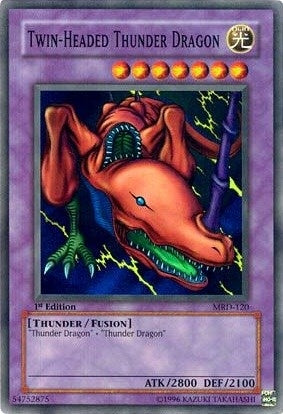 Twin Headed Thunder Dragon (MRD-120) [MRD]
