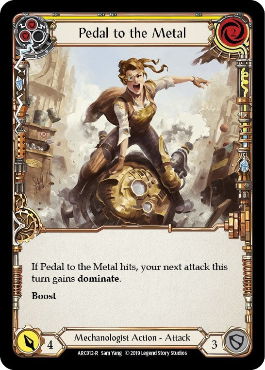 Pedal to the Metal Yellow (ARC012) [ARC]