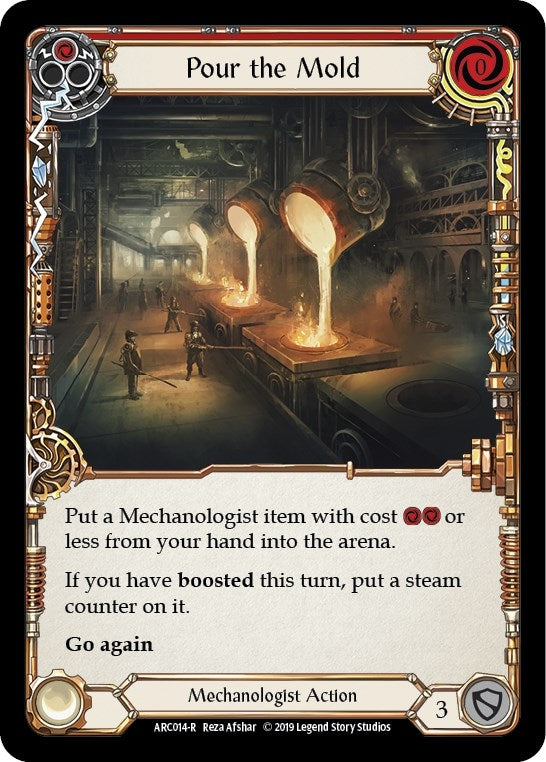 Pour the Mold Red (ARC014) [ARC]
