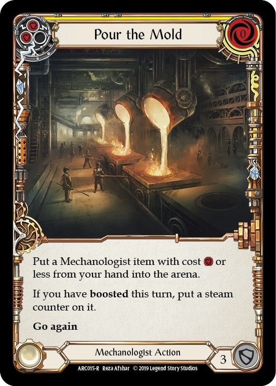 Pour the Mold Yellow (ARC015) [ARC]