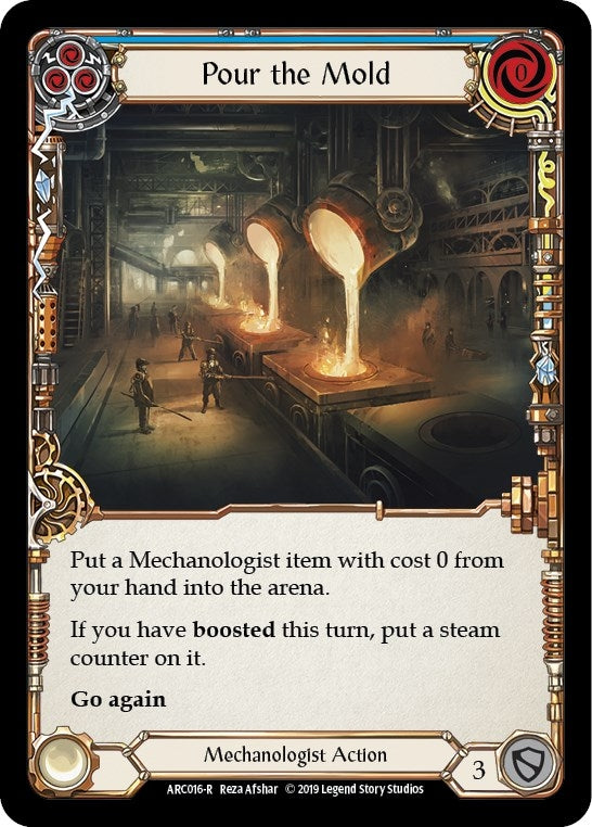 Pour the Mold Blue (ARC016) [ARC]