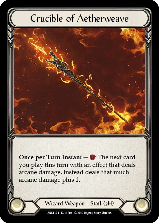 Crucible of Aetherweave Viserai Rune Blood (ARC115 // ARC075) [ARC]