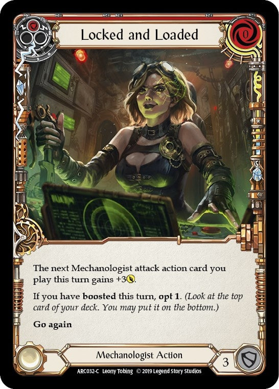 Locked and Loaded Red (ARC032) [ARC]