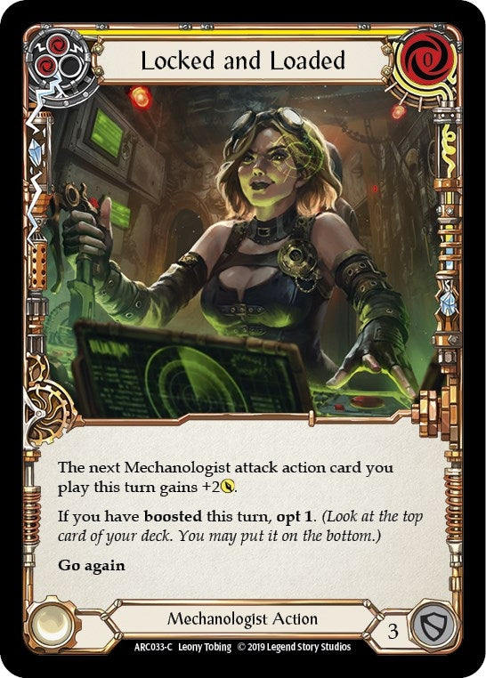 Locked and Loaded Yellow (ARC033) [ARC]