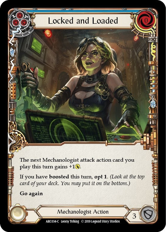 Locked and Loaded Blue (ARC034) [ARC]