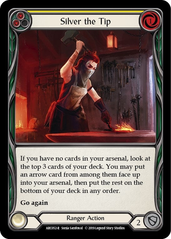 Silver the Tip Yellow (ARC052) [ARC]