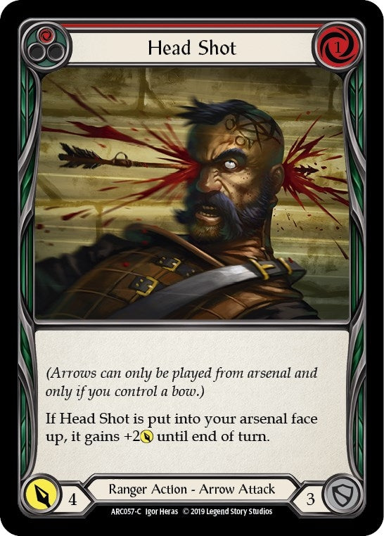Head Shot Red (ARC057) [ARC]