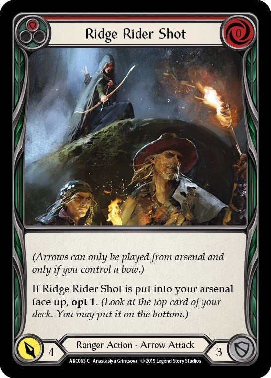 Ridge Rider Shot Red (ARC063) [ARC]
