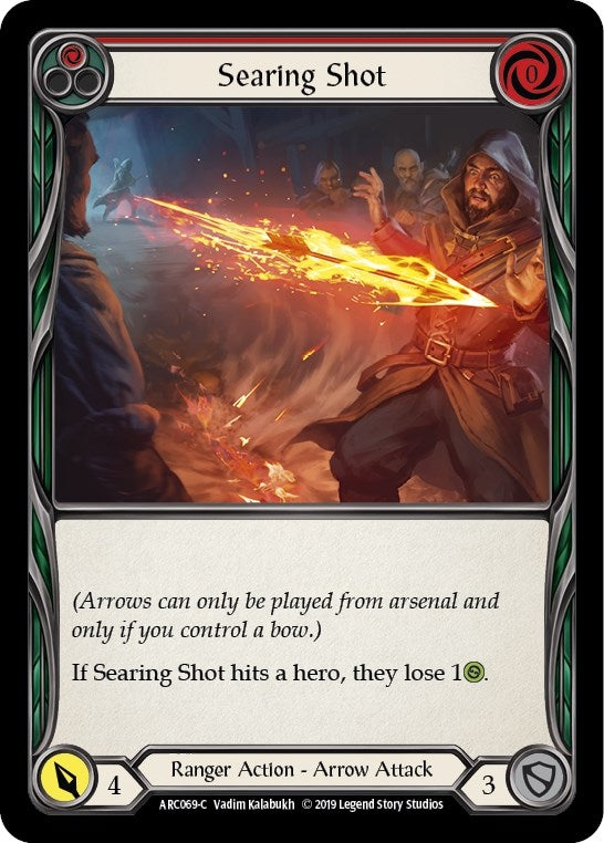 Searing Shot Red (ARC069) [ARC]