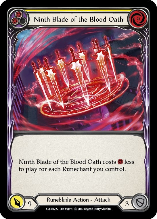 Ninth Blade of the Blood Oath (ARC082) [ARC]