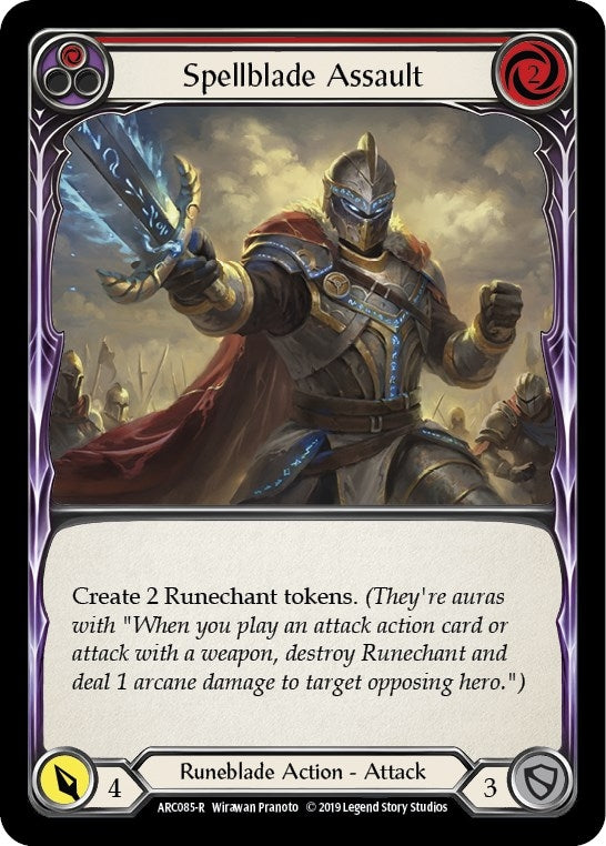 Spellblade Assault Red (ARC085) [ARC]