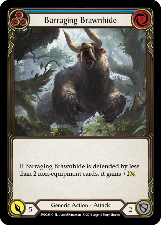 Barraging Brawnhide Blue (BVO023) [BVO]