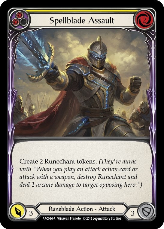 Spellblade Assault Yellow (ARC086) [ARC]