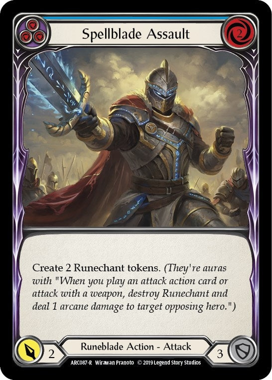 Spellblade Assault Blue (ARC087) [ARC]