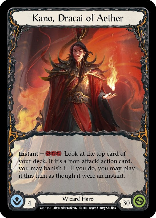 Kano Dracai of Aether Viserai Rune Blood (ARC113 // ARC075) [ARC]