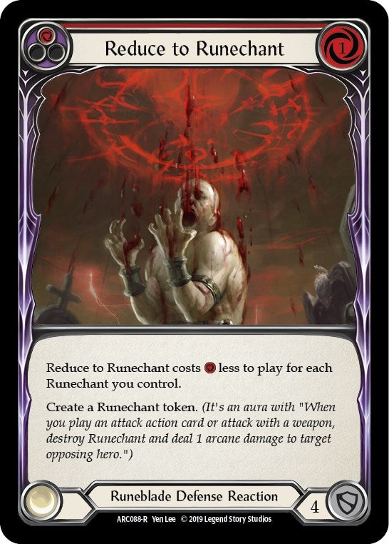 Reduce to Runechant Red (ARC088) [ARC]