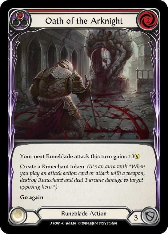 Oath of the Arknight Red (ARC091) [ARC]