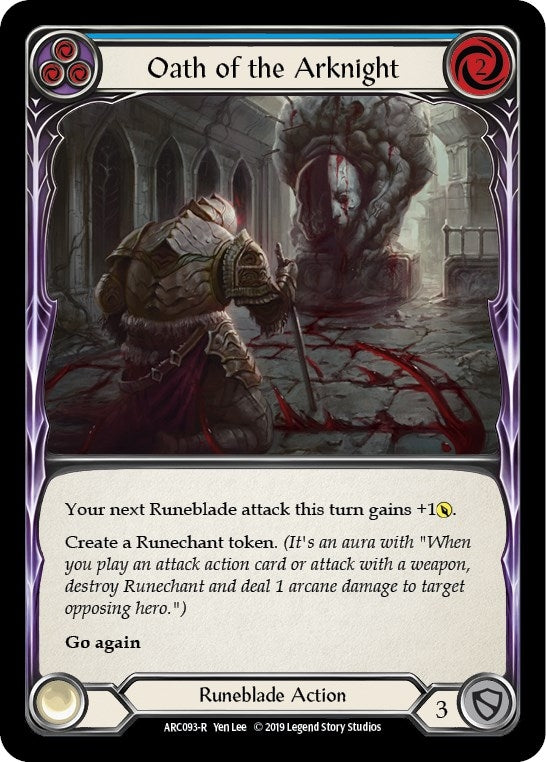 Oath of the Arknight Blue (ARC093) [ARC]