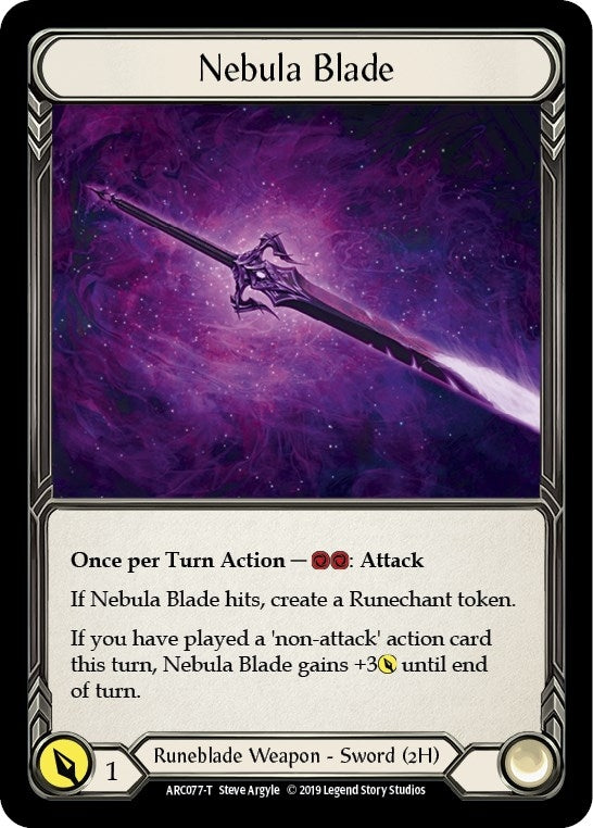 Nebula Blade Teklo Plasma Pistol (ARC077 // ARC003) [ARC]