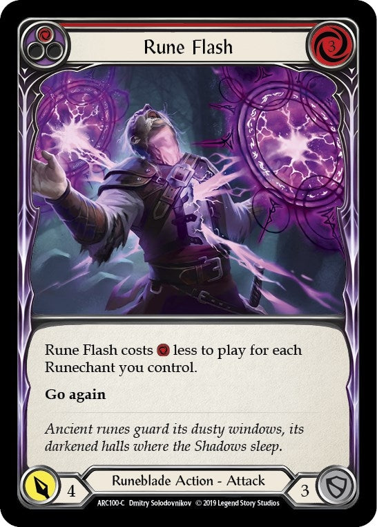 Rune Flash Red (ARC100) [ARC]