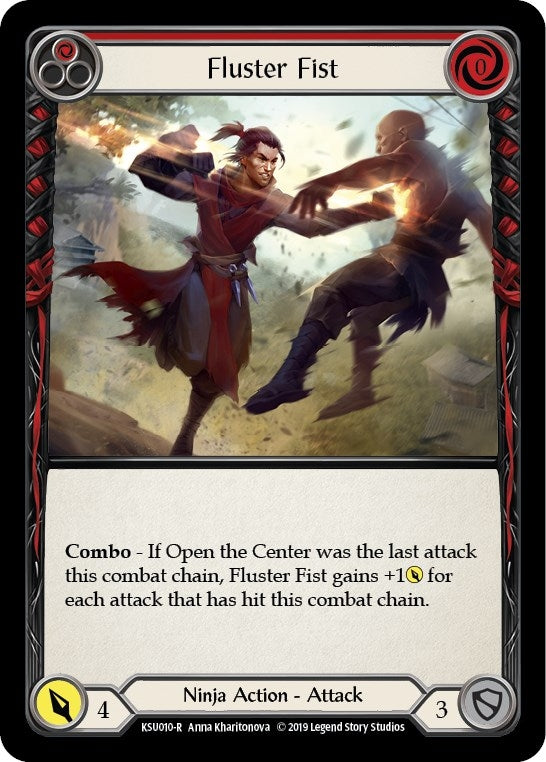 Fluster Fist Red (KSU010) [KSU]
