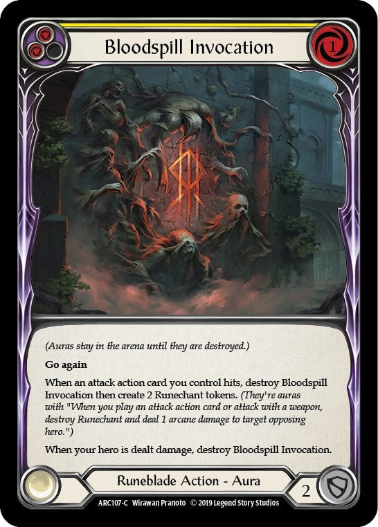 Bloodspill Invocation Yellow (ARC107) [ARC]