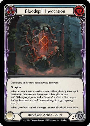 Bloodspill Invocation Blue (ARC108) [ARC]