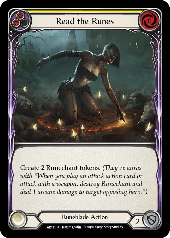 Read the Runes Yellow (ARC110) [ARC]