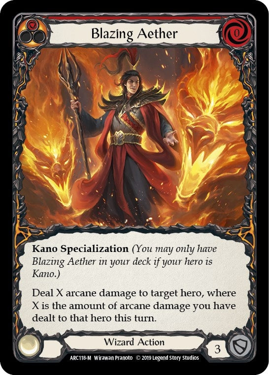 Blazing Aether (ARC118) [ARC]