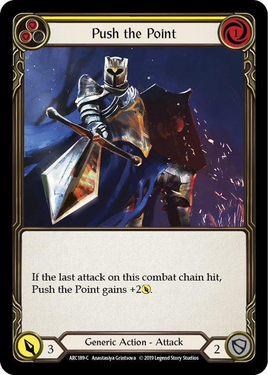 Push the Point Yellow (ARC189) [ARC]