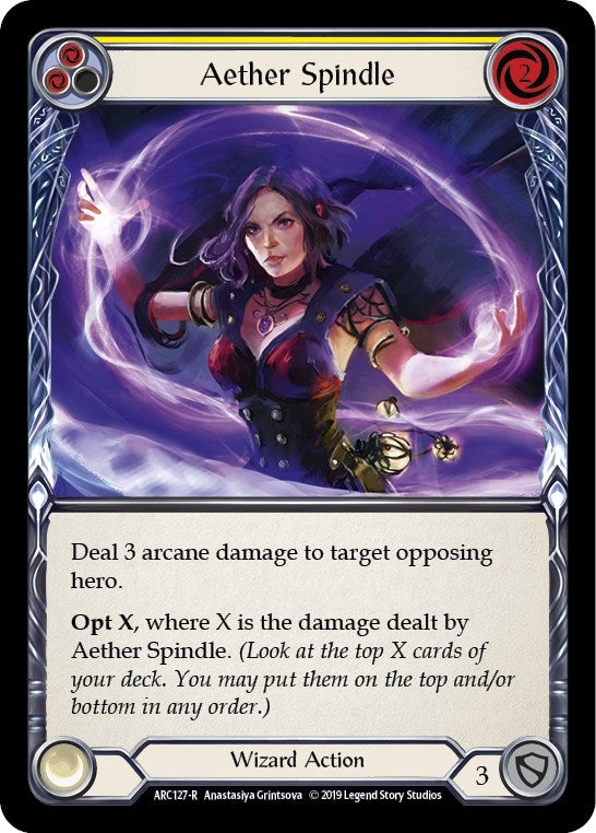Aether Spindle Yellow (ARC127) [ARC]