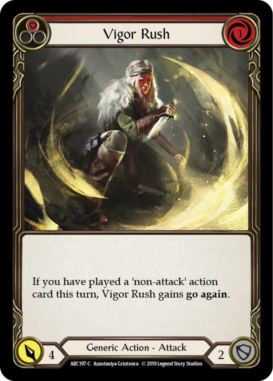 Vigor Rush Red (ARC197) [ARC]