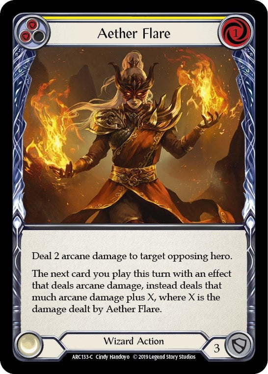 Aether Flare Yellow (ARC133) [ARC]